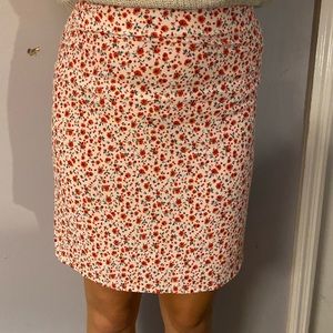 Brandy Melville Floral Skirt